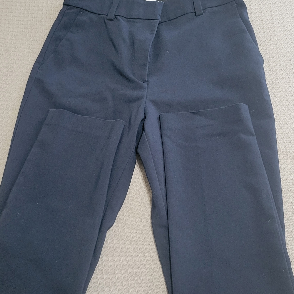 H&M Dark Blue Women's Trousers
